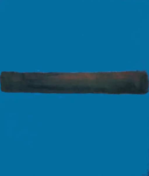 Black on Blue PG2 by Mark Rothko (Inspired By) | Oil Painting Reproduction