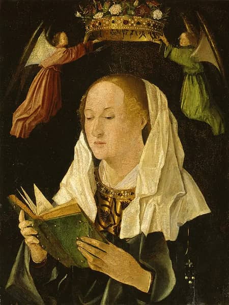 Reading Virgin 1461 by Antonello da Messina | Oil Painting Reproduction