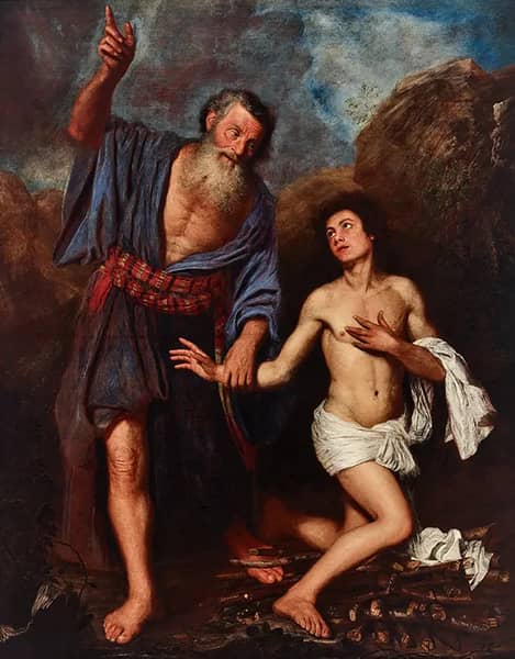 The Sacrifice of Isaac 1659 by Jan Lievens | Oil Painting Reproduction