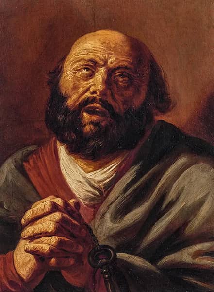 Der Reuige Petrus by Jan Lievens | Oil Painting Reproduction