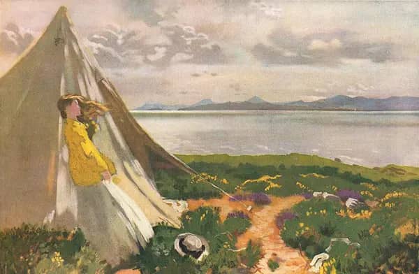 A Breezy Day by William Orpen | Oil Painting Reproduction