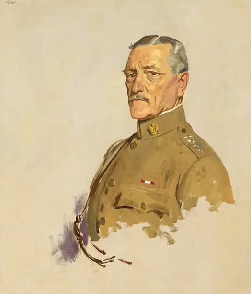 John Joseph Pershing by William Orpen | Oil Painting Reproduction