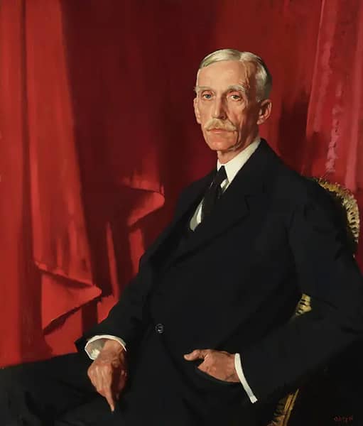 Portrait of Andrew W Mellon by William Orpen | Oil Painting Reproduction