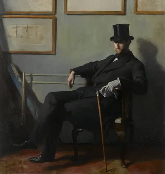 Portrait of Herbert Barnard John Everett | Oil Painting Reproduction