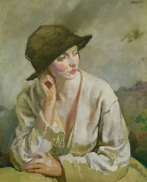 Portrait of Miss Sinclair by William Orpen | Oil Painting Reproduction