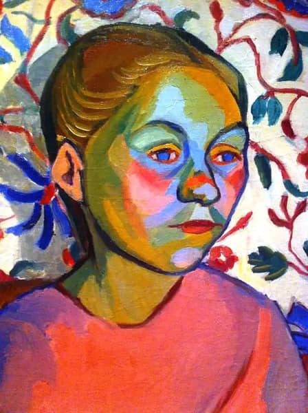 Finnish Woman 1908 by Sonia Delaunay | Oil Painting Reproduction
