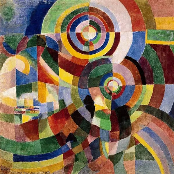 Prismes Electrique by Sonia Delaunay | Oil Painting Reproduction