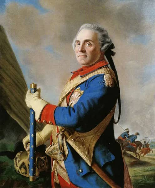Maurice Count of Saxony Marshal of France 1748 | Oil Painting Reproduction