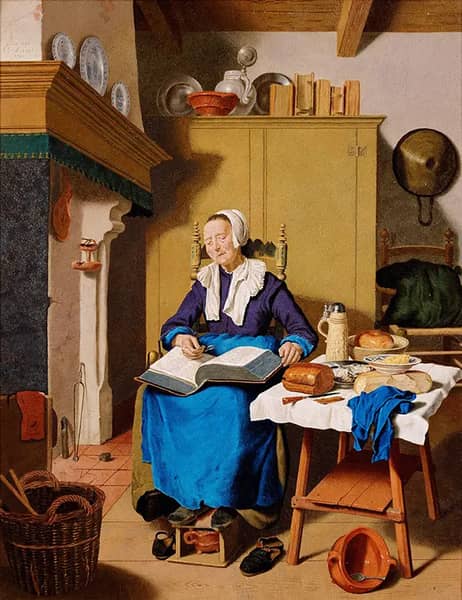 Old Woman by Jean-Etienne Liotard | Oil Painting Reproduction
