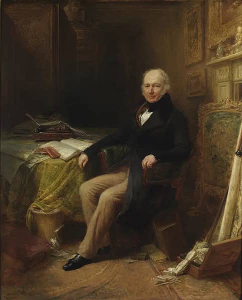 Thomas Baring 1842 by John Linnell | Oil Painting Reproduction