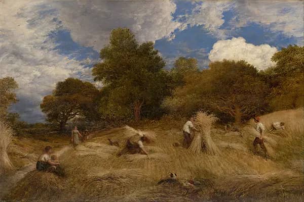 Wheat c1860 by John Linnell | Oil Painting Reproduction