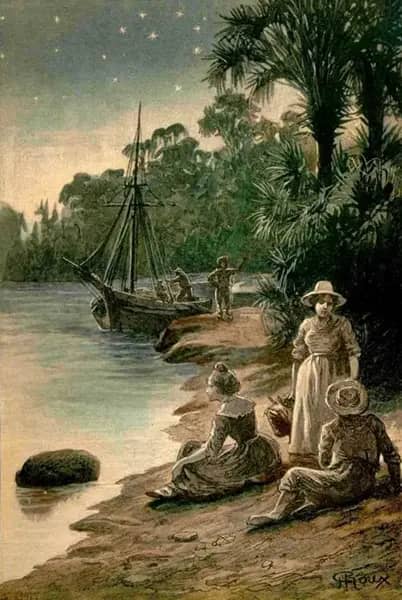 Second Fatherland by George Roux | Oil Painting Reproduction