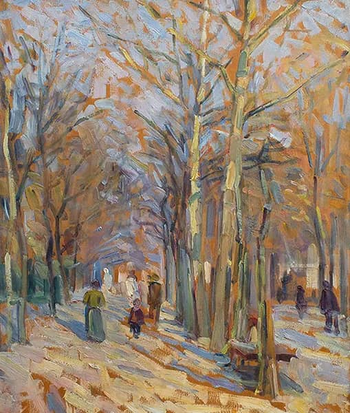 The Avenue by Helen Galloway McNicoll | Oil Painting Reproduction