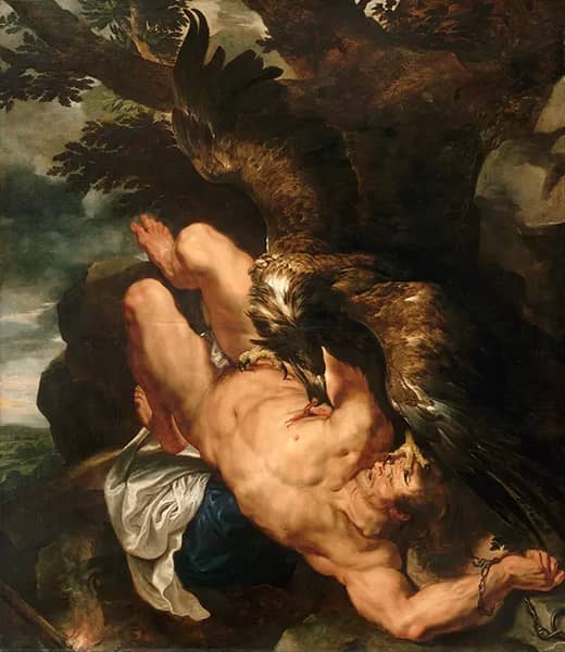 Prometheus Bound by Frans Snyders | Oil Painting Reproduction