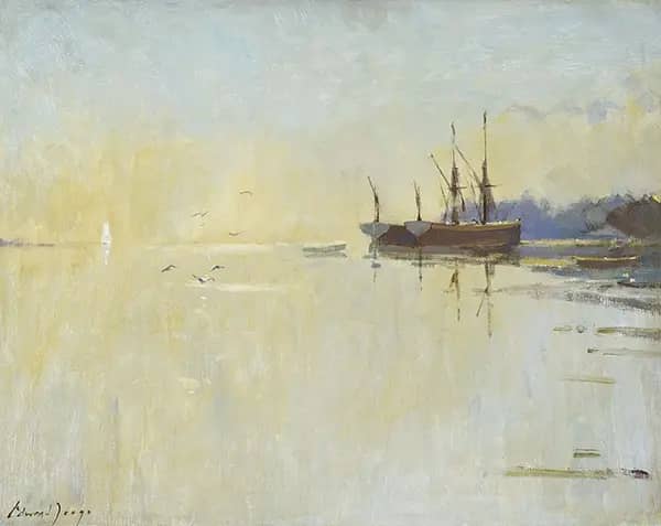 First on the Tide by Edward Seago | Oil Painting Reproduction
