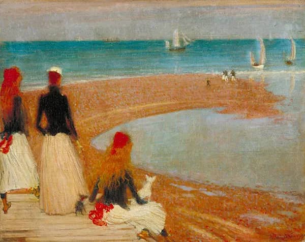 The Beach at Walberswick 1889 | Oil Painting Reproduction