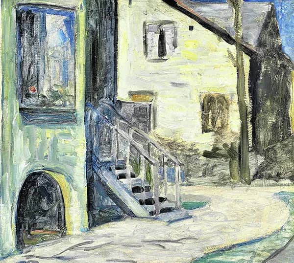 Spring in the Garden by Harald Giersing | Oil Painting Reproduction