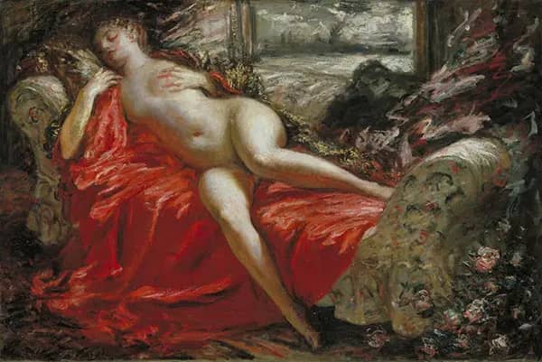 Sleep 1898 by Philip Wilson Steer | Oil Painting Reproduction