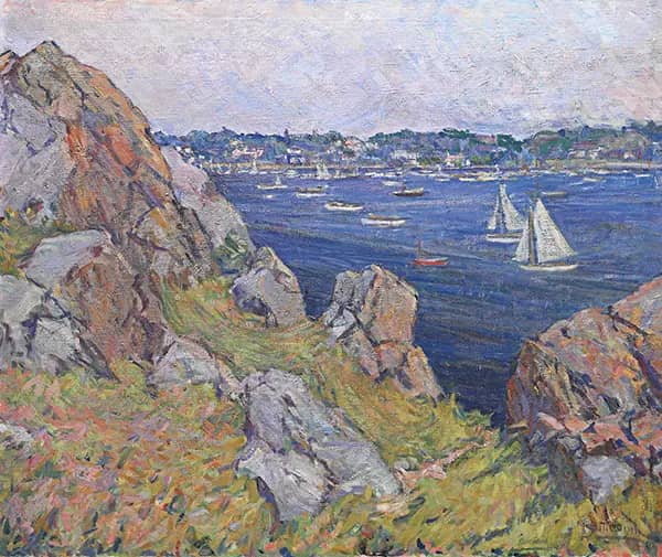 Marblehead Harbor by Mary Bradish Titcomb | Oil Painting Reproduction