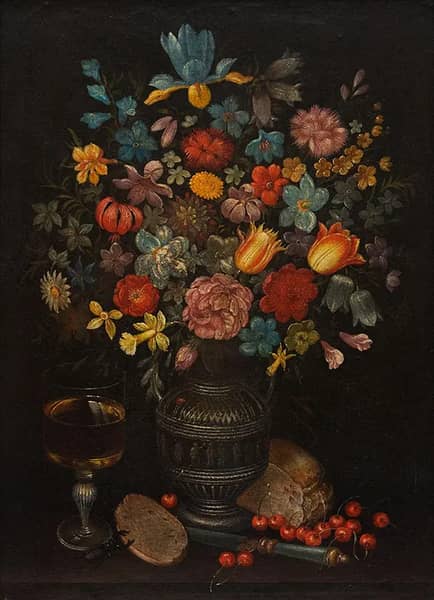 Still Life with Ceramic Jug by Clara Peeters | Oil Painting Reproduction