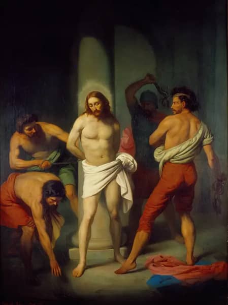 The Flagellation of Christ 1856 | Oil Painting Reproduction