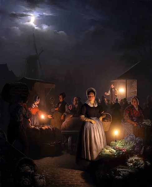 A Sunday in the Hague 1842 | Oil Painting Reproduction