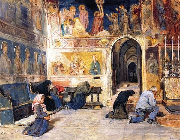The Church of Saint Francis of Assisi 1890 | Oil Painting Reproduction