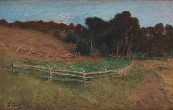 Summer Evening by Georg Pauli | Oil Painting Reproduction