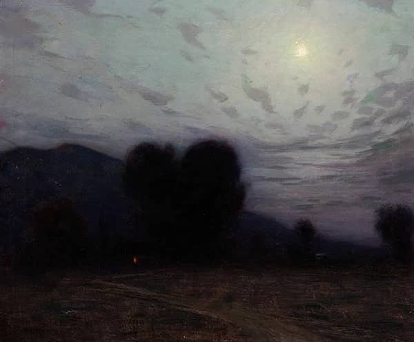 Birge Harrison Moonlit Landscape | Oil Painting Reproduction