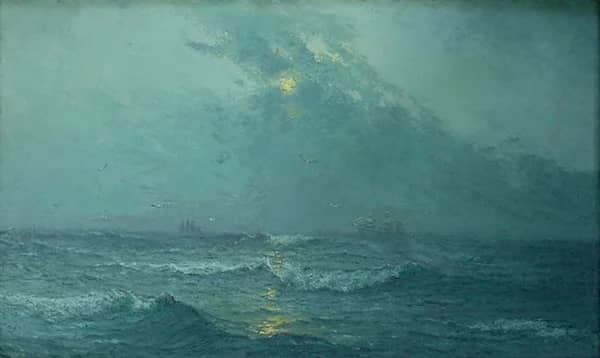 Ocean Nocturne by Birge Harrison | Oil Painting Reproduction