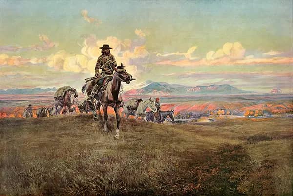 The World Was All Before Them | Oil Painting Reproduction