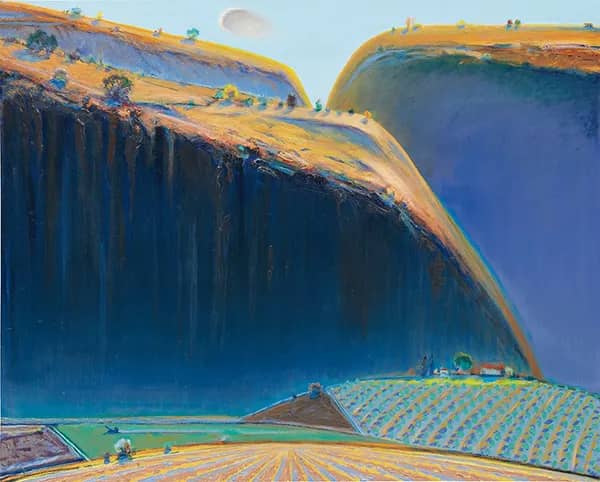 Valley Ranch by Wayne Thiebaud | Oil Painting Reproduction