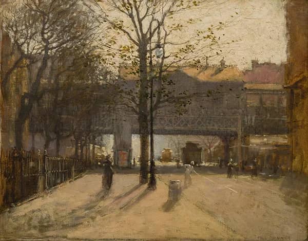 Chelsea by Paul Cornoyer | Oil Painting Reproduction