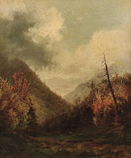 Mountain Landscape in Autumn | Oil Painting Reproduction
