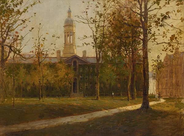 Princeton University Fall 1923 | Oil Painting Reproduction
