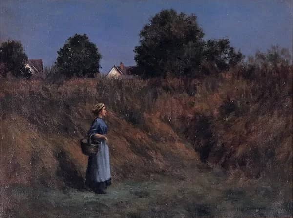 Women in a Field by Paul Cornoyer | Oil Painting Reproduction