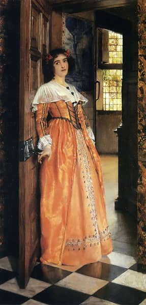 At the Doorway 1898 | Oil Painting Reproduction
