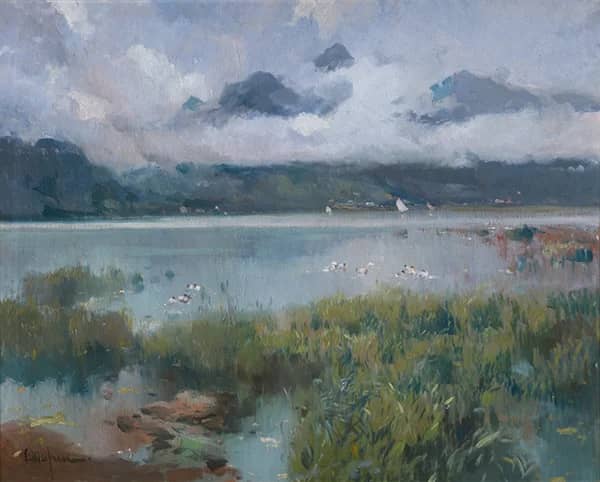 Marshes by Eliseo Meifren Roig | Oil Painting Reproduction