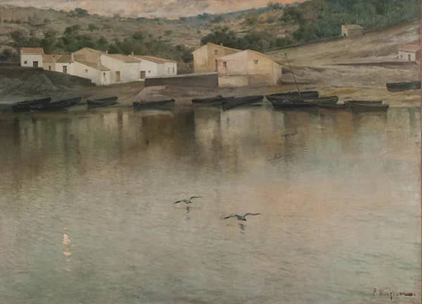 Silence by Eliseo Meifren Roig | Oil Painting Reproduction