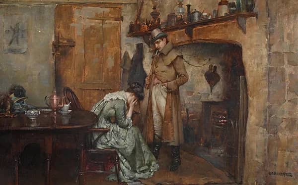 The Breakup by William Arthur Breakspeare | Oil Painting Reproduction