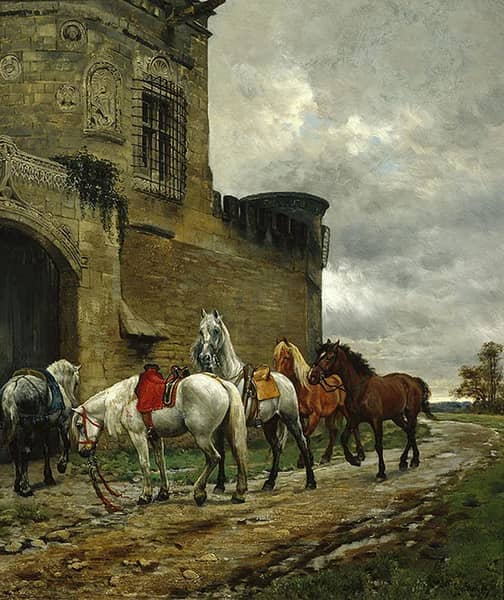 Ballade by Christian Skredsvig | Oil Painting Reproduction