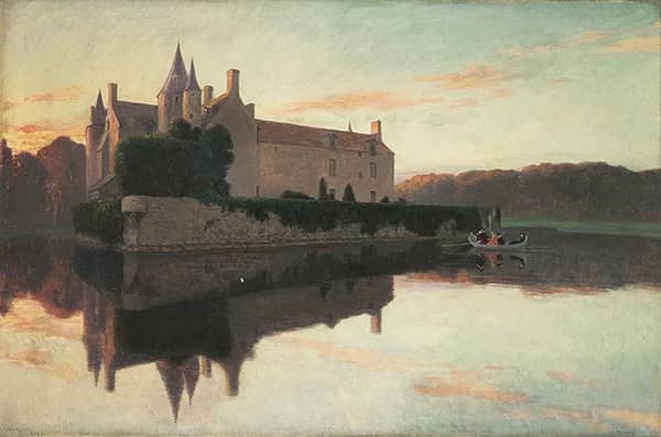 Bien Assis Castle Brittany | Oil Painting Reproduction