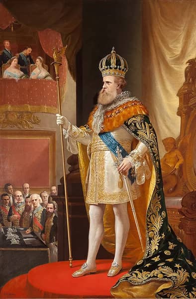 Emperor Pedro II s Speech at the Opening of the General Assembly 1873 | Oil Painting Reproduction