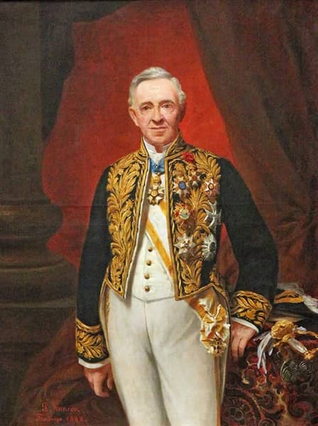 Portrait of Counselor Filipe Lopes Neto | Oil Painting Reproduction