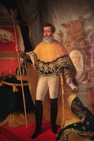 Portrait of Dom Pedro I 1879 by Pedro Americo | Oil Painting Reproduction