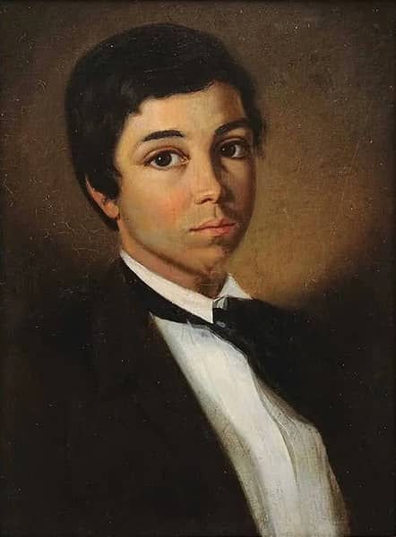 Self Portrait at Age Eleven by Pedro Americo | Oil Painting Reproduction