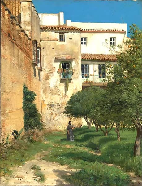From Sevilla in Spain 1882 | Oil Painting Reproduction