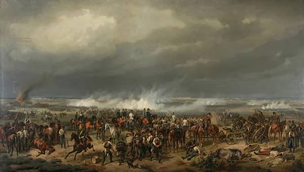 The Battle of Komorn by Albrecht Adam | Oil Painting Reproduction