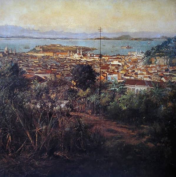 Study for Panorama of Rio De Janeiro | Oil Painting Reproduction