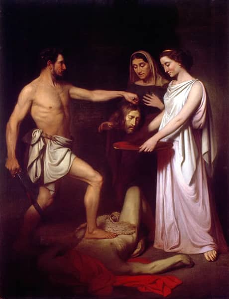 The Beheading of Saint John the Baptist 1855 | Oil Painting Reproduction
